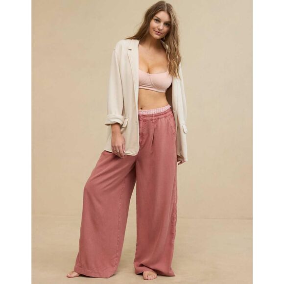 Aerie Drapey Chill Trouser Size Xs - Picture 1 of 7